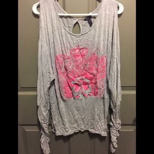 Dereon Grey Shirt Plus